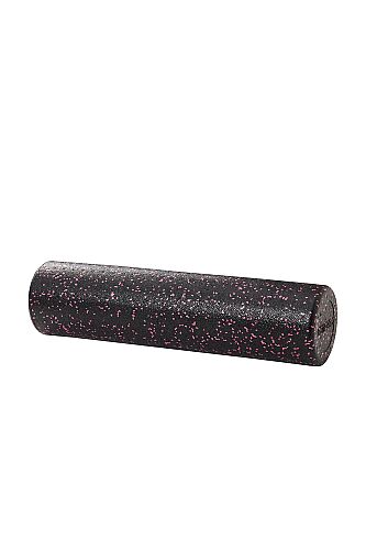 Actifoam Düz Masaj Rulosu Foam Roller 45 cm Siyah-Pembe