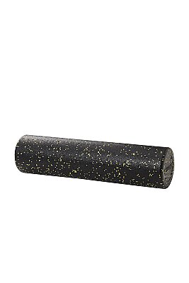 Actifoam Düz Masaj Rulosu Foam Roller 45 cm Siyah-Sarı - 1