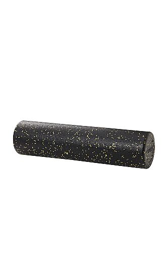 Actifoam Düz Masaj Rulosu Foam Roller 45 cm Siyah-Sarı
