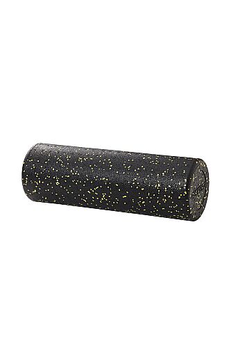 Actifoam Düz Masaj Rulosu Foam Roller 45 cm Siyah-Sarı - 2