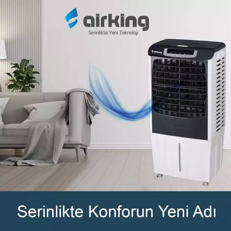 Airking Climax B-1240 Sulu Uzaktan Kumandalı Mobil Hava Soğutucu - 3
