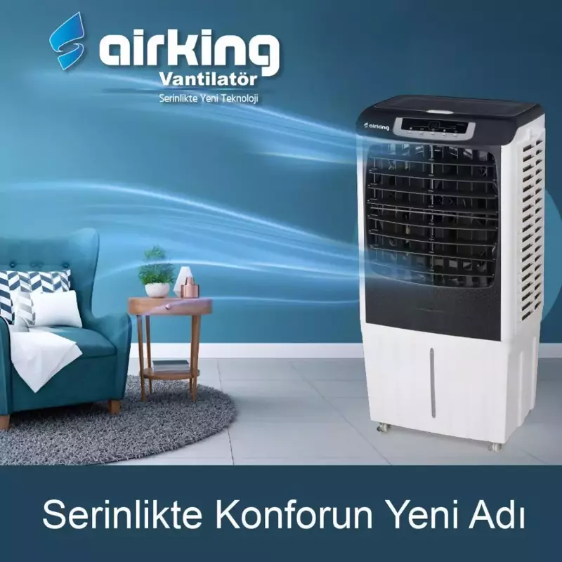 Airking Climax B-1240 Sulu Uzaktan Kumandalı Mobil Hava Soğutucu - 4