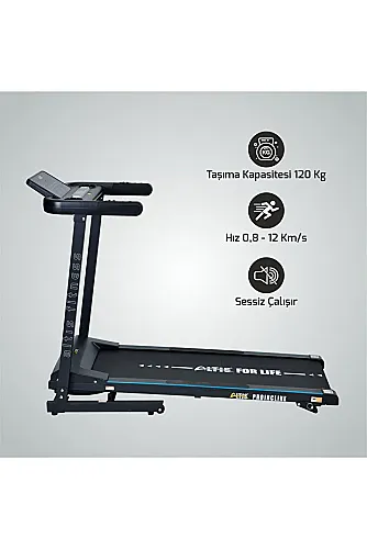 Altıs Proincline 2.5 Hp Tartan Zemin Amortisörlü Manuel Eğimli Katlanır Koşu Bandı (Mp3 & Bluetooth) - 2