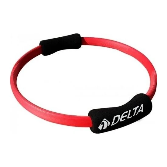 Delta  Pilates Çemberi Kırmızı 35 Cm Dura-Strong - 1