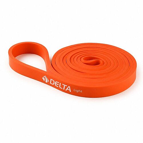 Delta Power Band Güç Bandı 15 Kg Turuncu (Direnç Bandı - Barfiks Lastiği)
