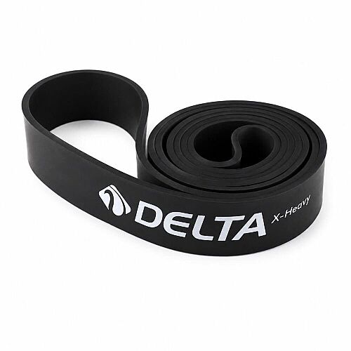 Delta Power Band Güç Bandı 45 Kg Siyah (Direnç Bandı - Barfiks Lastiği) - 1