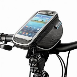 Roswheel Bisiklet Gidon Çantası ıphone ve SamsungTelefon Uyumlu - 1