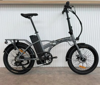 Kron Elektrone Pasific 20 Jant E-Bike  HD 7 Vites Elektrikli Katlanır Bisiklet Nardo Gri/Siyah - 2