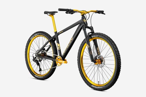 KRON REBEL 26 JANT MTB 15′ 8 VİTES H.DİSC Mat Siyah/Sarı - 1