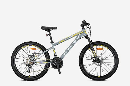 KRON VORTEX 4.0 26 JANT MTB - 14' - 21 Vites - V.B. - Nardo Gri-Gri/Sarı