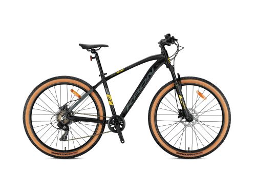 KRON XC 100 24 JANT MTB - 13' - 8 Vites - H.Disc-Mat Siyah/Sarı-Füme