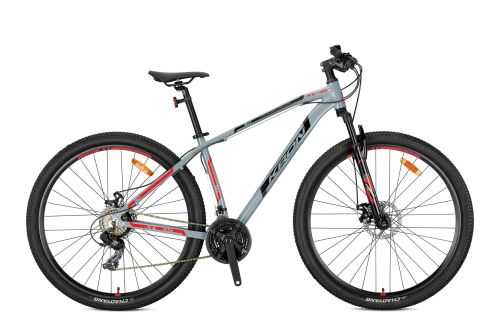 KRON XC 75 26 JANT MTB - 14' - 21 Vites - M.Disc - Nardo Gri/Siyah-Kırmız