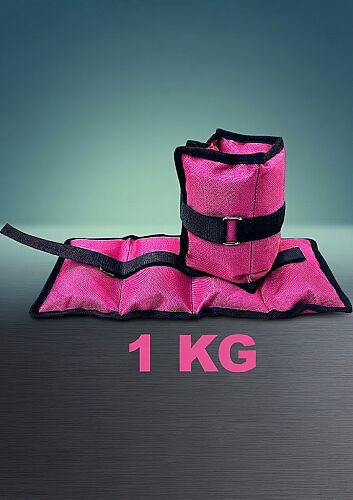 Pozitif El-Ayak Bilek Ağırlığı 1 Kg Pembe