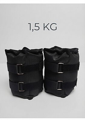 Pozitif El-Ayak Bilek Ağırlığı 1,5 Kg Siyah - 1
