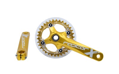 Raptor Ayna Kol A23Z-AS322P-34T 170mm Şeffaf muafazalı GOLD - 1