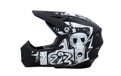 RAPTOR GRAVITY Full Face Kask  Street Noir - M - 2