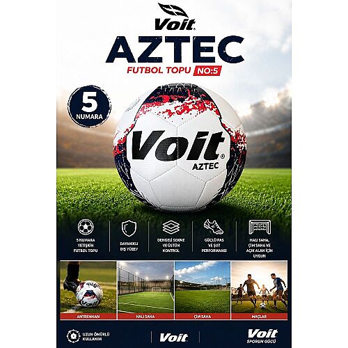 Voit Aztec Futbol Topu No 5