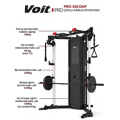 Voit Pro 300 DAP Çoklu Ağırlık İstasyonu - 2