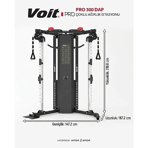 Voit Pro 300 DAP Çoklu Ağırlık İstasyonu - 3