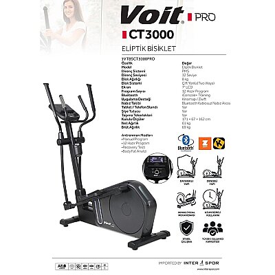 Voit Pro CT3000 Eliptik Bisiklet - 2