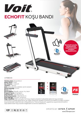 Voit Echo Fit Koşu Bandı - 3