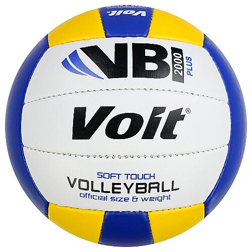 Voit VB2000 Plus Voleybol Topu No 4 Sarı-Beyaz-Lacivert