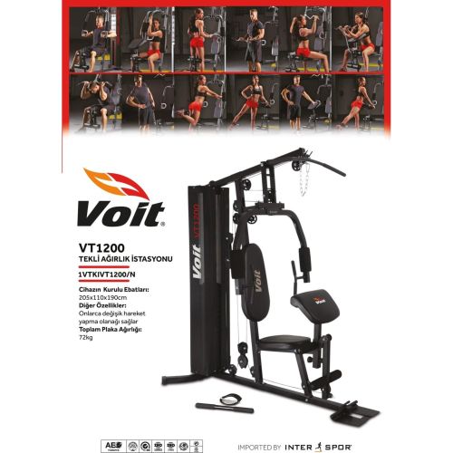 Voit VT-1200N Tek Kişilik Çalışma İstasyonu -New (72 Kg.) - 4