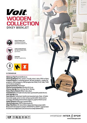 Voit Wooden Collection Dikey Bisiklet - 2