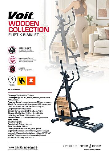 Voit Wooden Collection Eliptik Bisiklet - 2